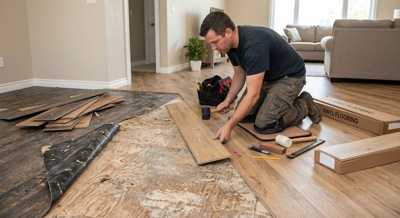 Vinyl Tile Replacement in Phoenix, AZ